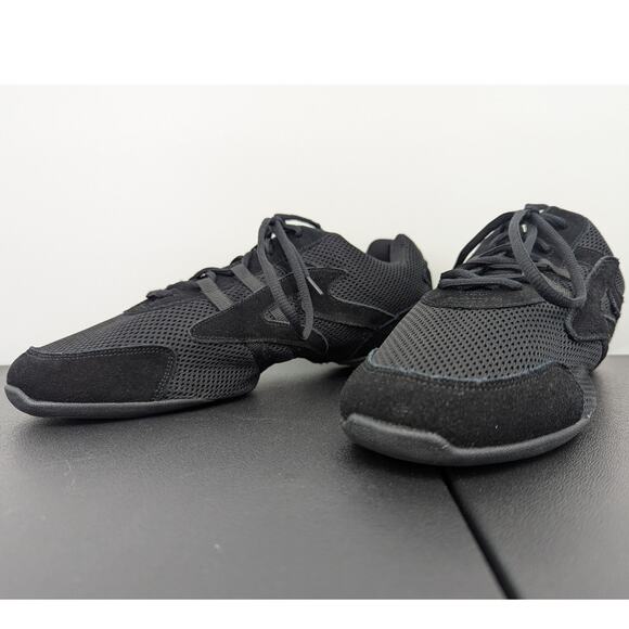 EUC Very Fine Unisex Dance Shoes Size 12.5 or 30cm VFSN012 Low-Profile Black - Picture 2 of 12